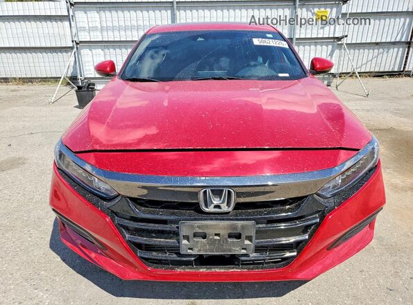 1HGCV2F39LA000509 2020 HONDA ACCORD Red წინა ხედი