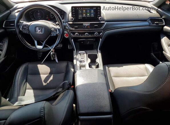 1HGCV2F39LA000509 2020 HONDA ACCORD Red წინა პანელის ხედი