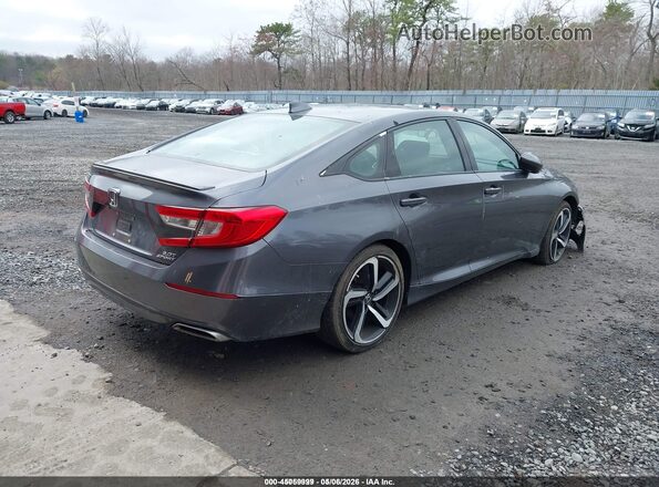 1HGCV2F39LA026429 2020 HONDA ACCORD Gray Задня права чверть