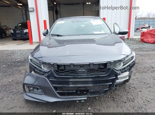 1HGCV2F39LA026429 2020 HONDA ACCORD Gray Вид щитка приладів