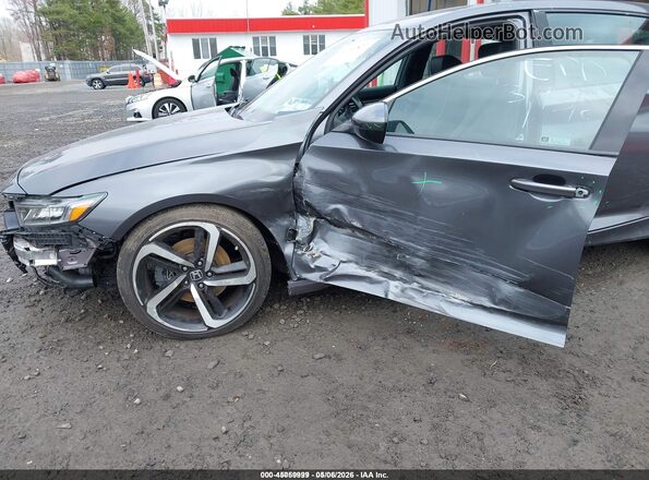 1HGCV2F39LA026429 2020 HONDA ACCORD Gray Вид спереду
