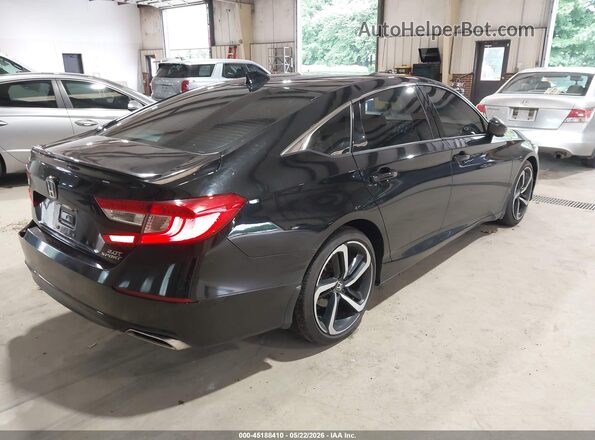 1HGCV2F39MA017683 2021 HONDA ACCORD Black უკანა მარჯვენა
