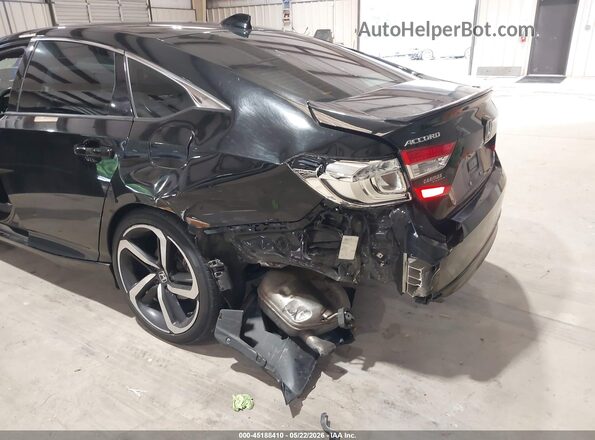 1HGCV2F39MA017683 2021 HONDA ACCORD Black წინა ხედი