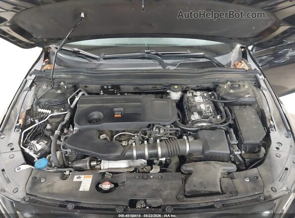 1HGCV2F39MA017683 2021 HONDA ACCORD Black უკანა ხედი