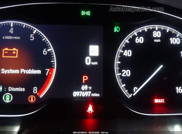 1HGCV2F39MA017683 2021 HONDA ACCORD Black 