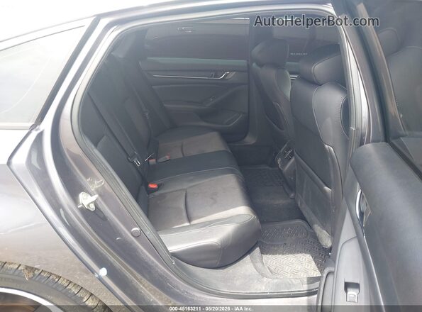 1HGCV2F3XKA025093 2019 HONDA ACCORD Gray 