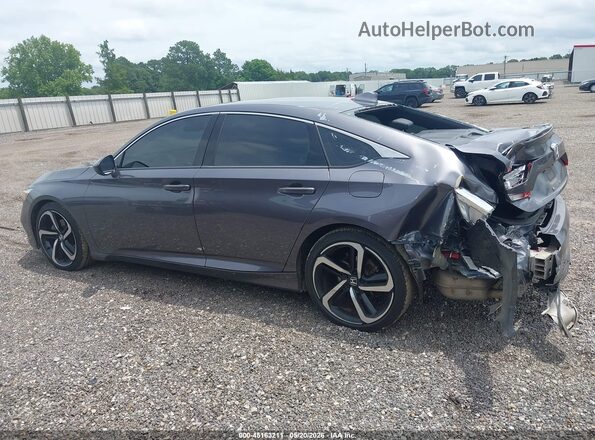 1HGCV2F3XKA025093 2019 HONDA ACCORD Gray 