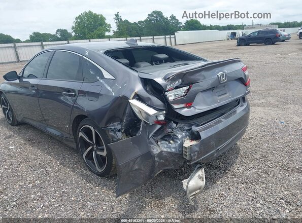 1HGCV2F3XKA025093 2019 HONDA ACCORD Gray 