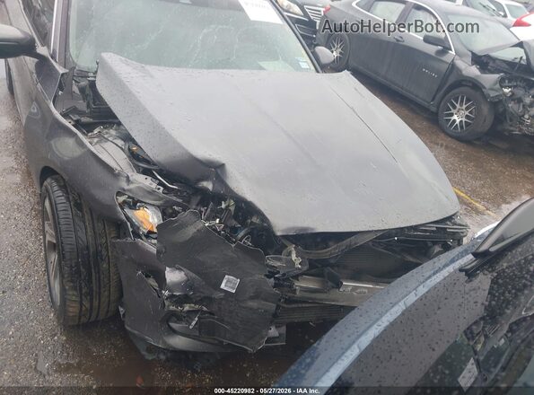 1HGCV2F52JA003380 2018 HONDA ACCORD Gray Vista del cuadro de instrumentos