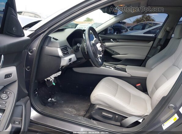 1HGCV2F54JA007835 2018 HONDA ACCORD Gray 