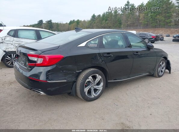 1HGCV2F55LA017227 2020 HONDA ACCORD Black Հետևի աջ