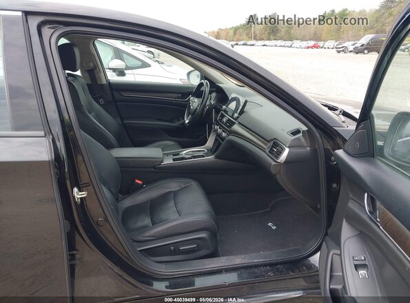 1HGCV2F55LA017227 2020 HONDA ACCORD Black Սալոնի դիմացի տեսք