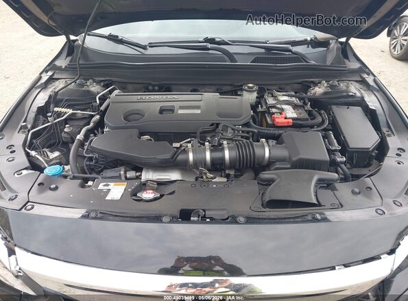 1HGCV2F55LA017227 2020 HONDA ACCORD Black Հետևի տեսք