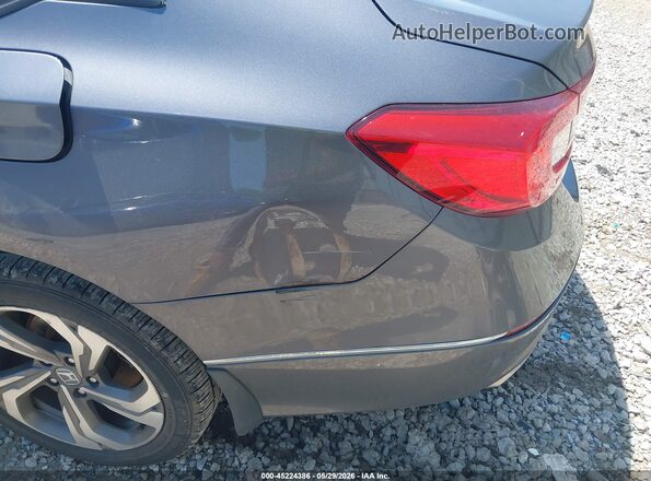 1HGCV2F56JA010056 2018 HONDA ACCORD Gray Vista frontal