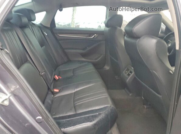 1HGCV2F58JA010057 2018 HONDA ACCORD Gray 