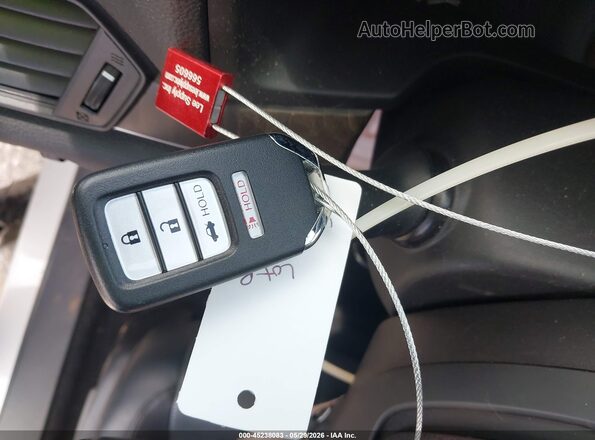 1HGCV2F59JA033153 2018 HONDA ACCORD Белый Вид панели приборов