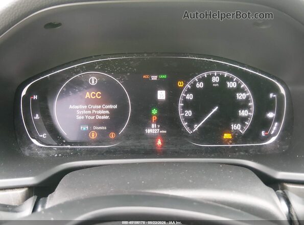 1HGCV2F5XJA013428 2018 HONDA ACCORD White Հետևի նստատեղերի տեսք