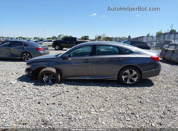 1HGCV2F67JA024069 2018 HONDA ACCORD Gray 