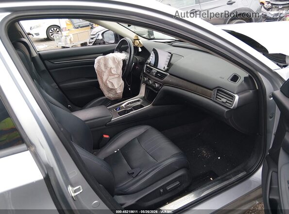 1HGCV2F90JA002831 2018 HONDA ACCORD Black Vista interior delantera
