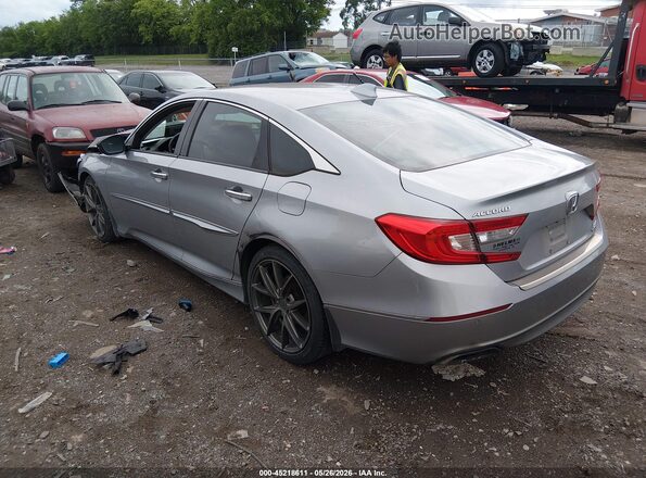 1HGCV2F90JA002831 2018 HONDA ACCORD Black Trasero izquierdo