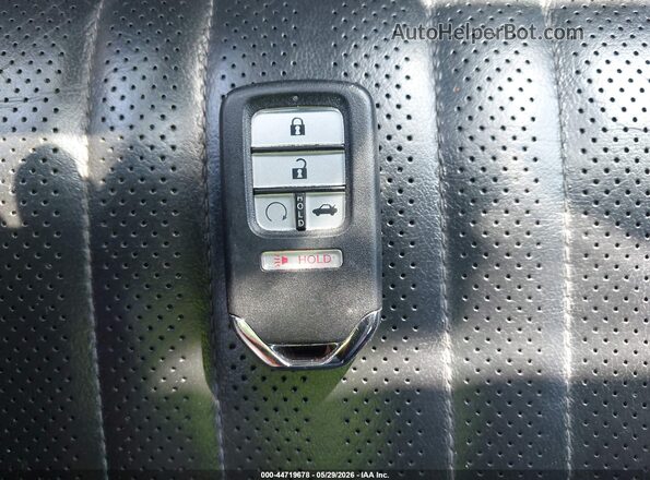 1HGCV2F90KA017105 2019 HONDA ACCORD White Առջևի վահանակի տեսք