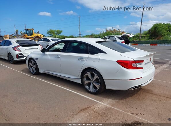 1HGCV2F90LA016974 2020 HONDA ACCORD White Rear left