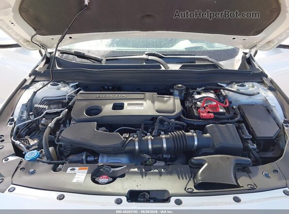 1HGCV2F90LA016974 2020 HONDA ACCORD White Rear view