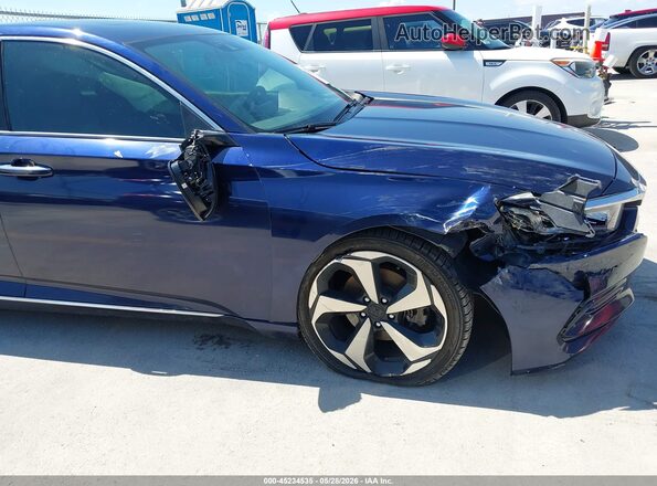 1HGCV2F91LA013646 2020 HONDA ACCORD Blue 