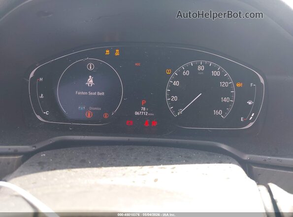 1HGCV2F92LA023103 2020 HONDA ACCORD Gray Հետևի նստատեղերի տեսք