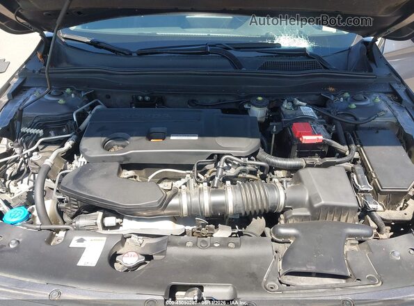 1HGCV2F93JA024810 2018 HONDA ACCORD Gray Vista trasera