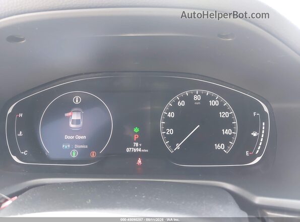 1HGCV2F93JA024810 2018 HONDA ACCORD Gray Vista de los asientos traseros