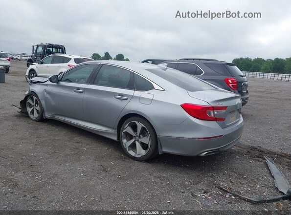 1HGCV2F93KA029863 2019 HONDA ACCORD Gray Задня ліва чверть