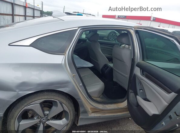 1HGCV2F93KA029863 2019 HONDA ACCORD Gray Вид наклейки з VIN-кодом