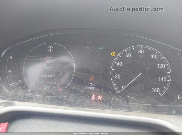 1HGCV2F93KA029863 2019 HONDA ACCORD Gray Вид задніх сидінь