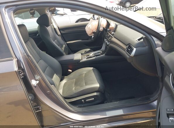1HGCV2F93MA015738 2021 HONDA ACCORD Gray Widok wnętrza z przodu
