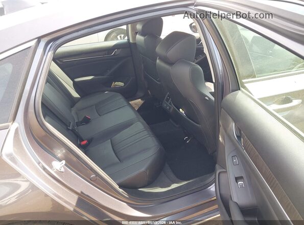 1HGCV2F93MA015738 2021 HONDA ACCORD Gray Widok naklejki z numerem VIN
