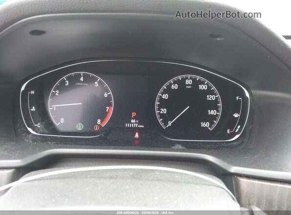 1HGCV2F94KA030276 2019 HONDA ACCORD Белый Вид задних сидений