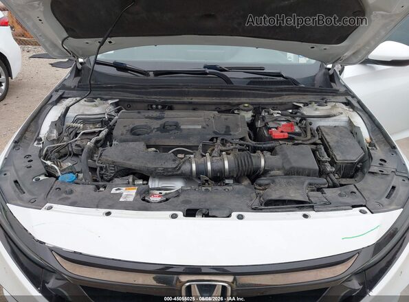 1HGCV2F94KA030276 2019 HONDA ACCORD Белый Вид сзади