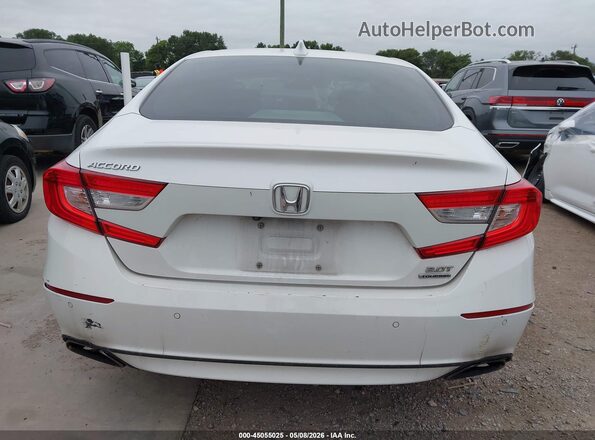 1HGCV2F94KA030276 2019 HONDA ACCORD Белый 