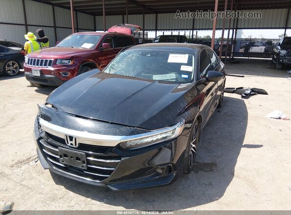 1HGCV2F94MA017790 2021 HONDA ACCORD Черный 