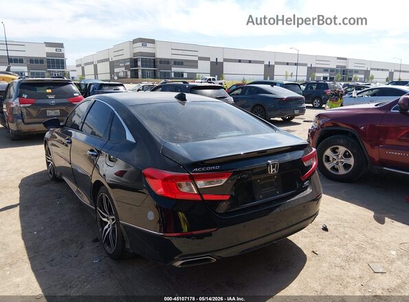 1HGCV2F94MA017790 2021 HONDA ACCORD Черный 