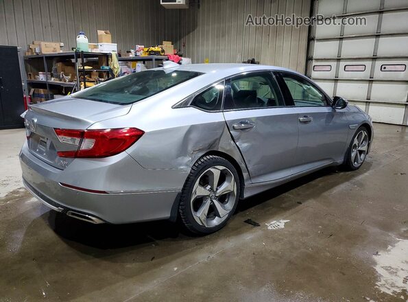 1HGCV2F95JA043455 2018 HONDA ACCORD Gray 