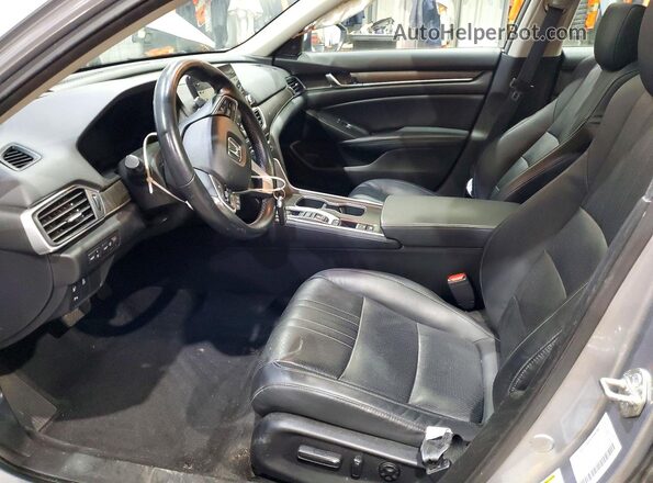 1HGCV2F95JA043455 2018 HONDA ACCORD Gray 