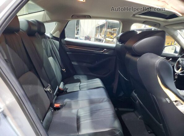 1HGCV2F95JA043455 2018 HONDA ACCORD Gray 