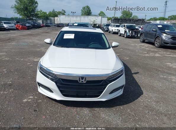 1HGCV2F95LA002892 2020 HONDA ACCORD White Instrument cluster view