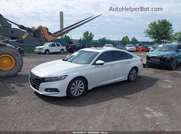 1HGCV2F95LA002892 2020 HONDA ACCORD White Front view
