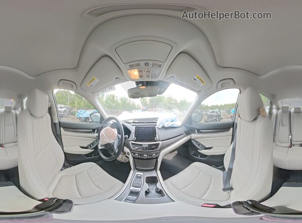 1HGCV2F96NA003584 2022 HONDA ACCORD Белый Вид наклейки с VIN-кодом