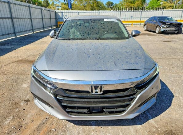 1HGCV2F97JA017486 2018 HONDA ACCORD Silver წინა ხედი