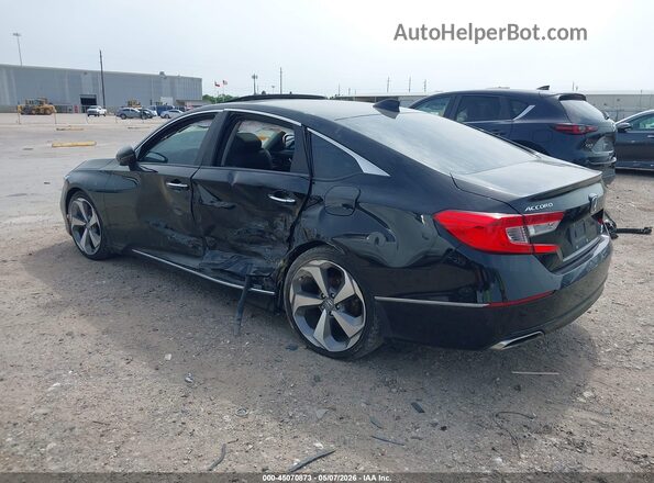 1HGCV2F97LA006278 2020 HONDA ACCORD Black Հետևի ձախ
