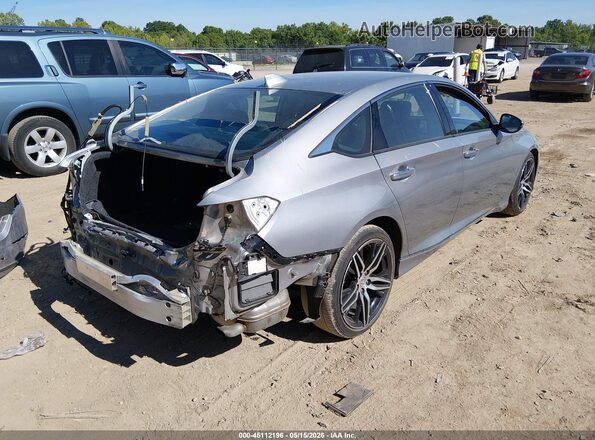 1HGCV2F97MA003706 2021 HONDA ACCORD Silver Tył prawy